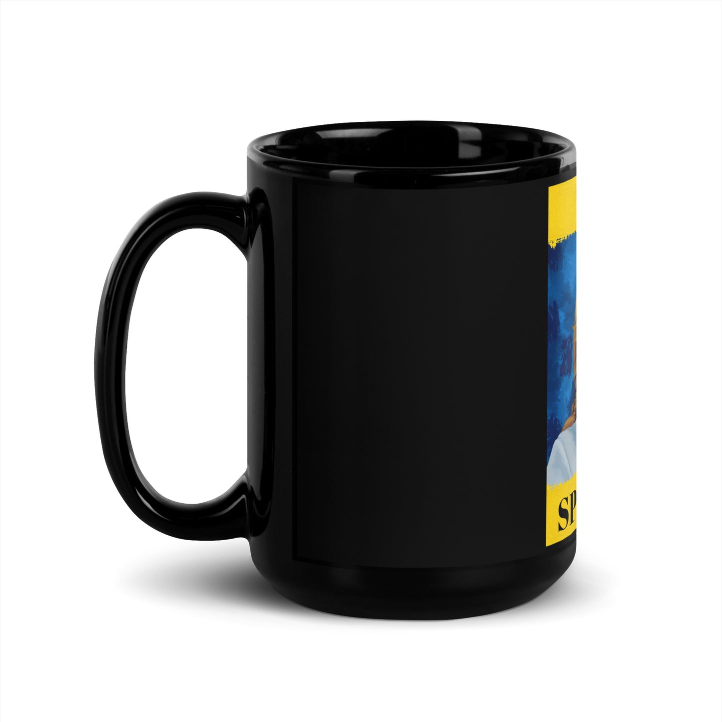 Kamala Harris - I Am Speaking - Black Glossy Mug