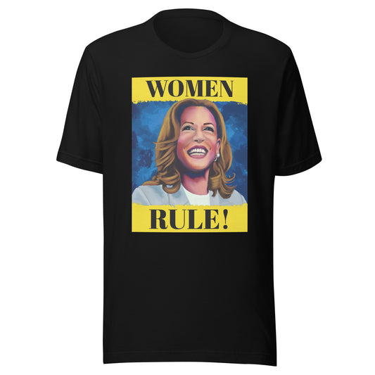 Kamala Harris - Women Rule! - Unisex staple eco t-shirt