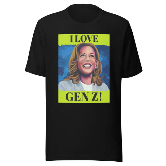 Kamala Harris - I Love Gen Z - Unisex staple eco t-shirt