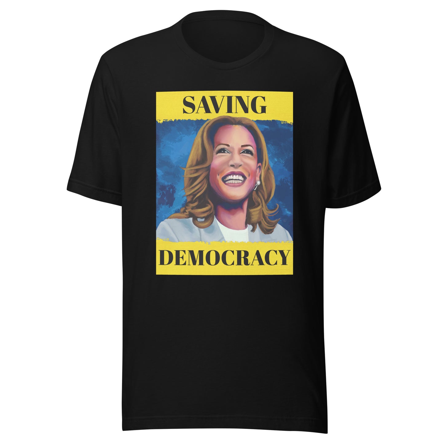 Kamala Harris - Saving Democracy - Unisex staple eco t-shirt