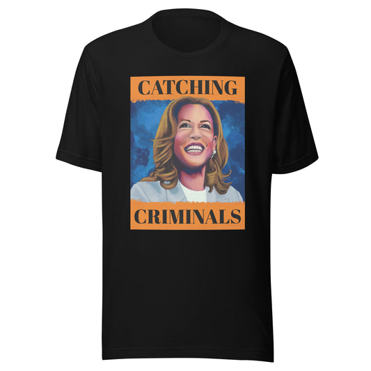 Kamala Harris - Catching Criminals - Unisex staple eco t-shirt