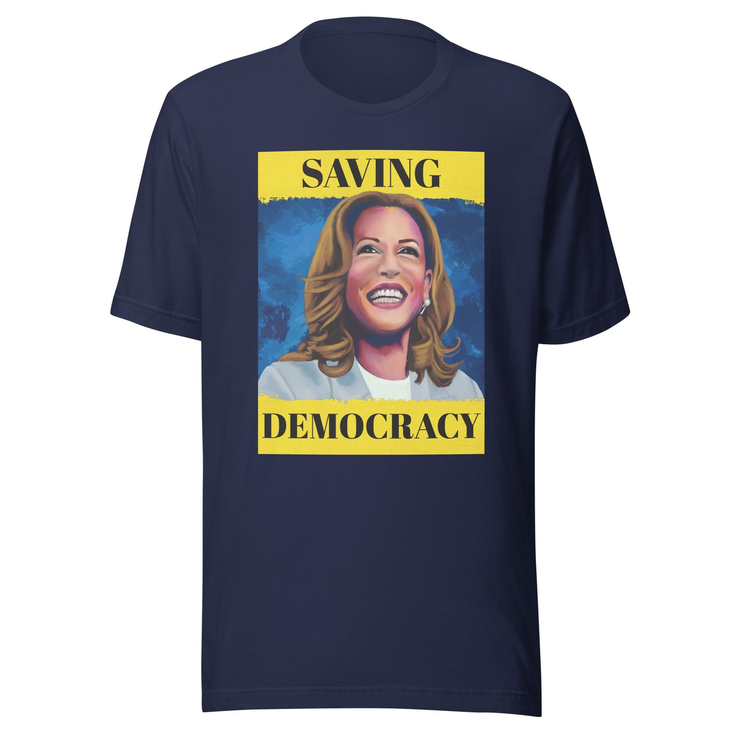 Kamala Harris - Saving Democracy - Unisex staple eco t-shirt