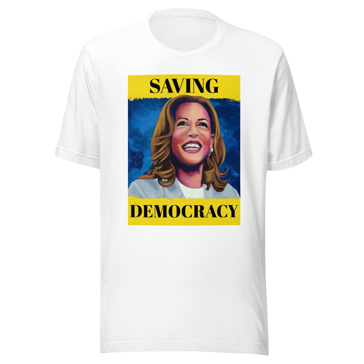 Kamala Harris - Saving Democracy - Unisex staple eco t-shirt