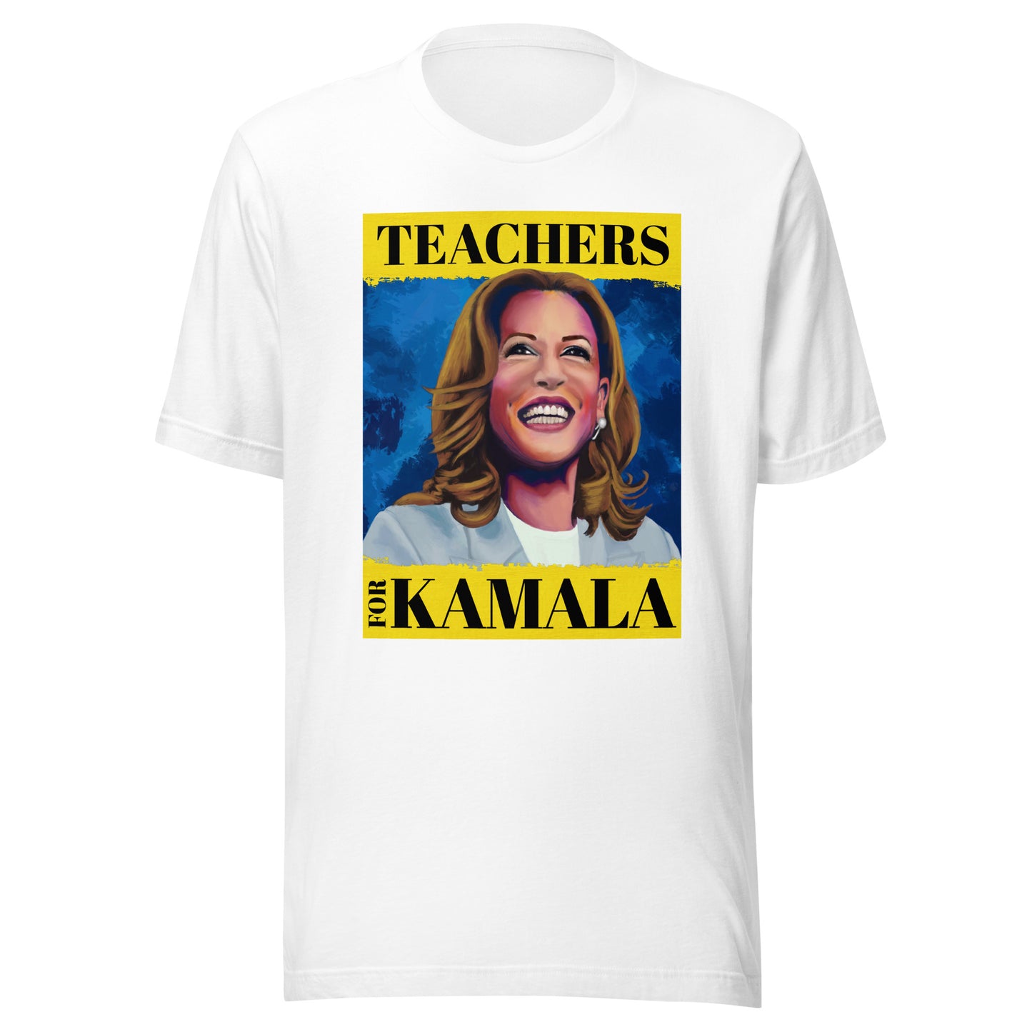 Teachers for Kamala Harris T shirt - Unisex staple eco t-shirt